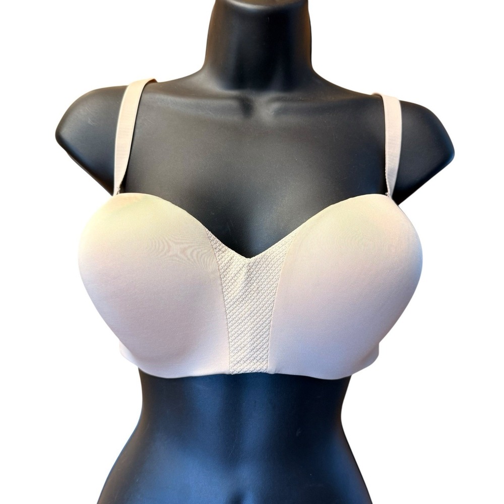 Maidenform Comfort Devotion Your Lift Bra 38C Beige Convertible Underwire DM1195